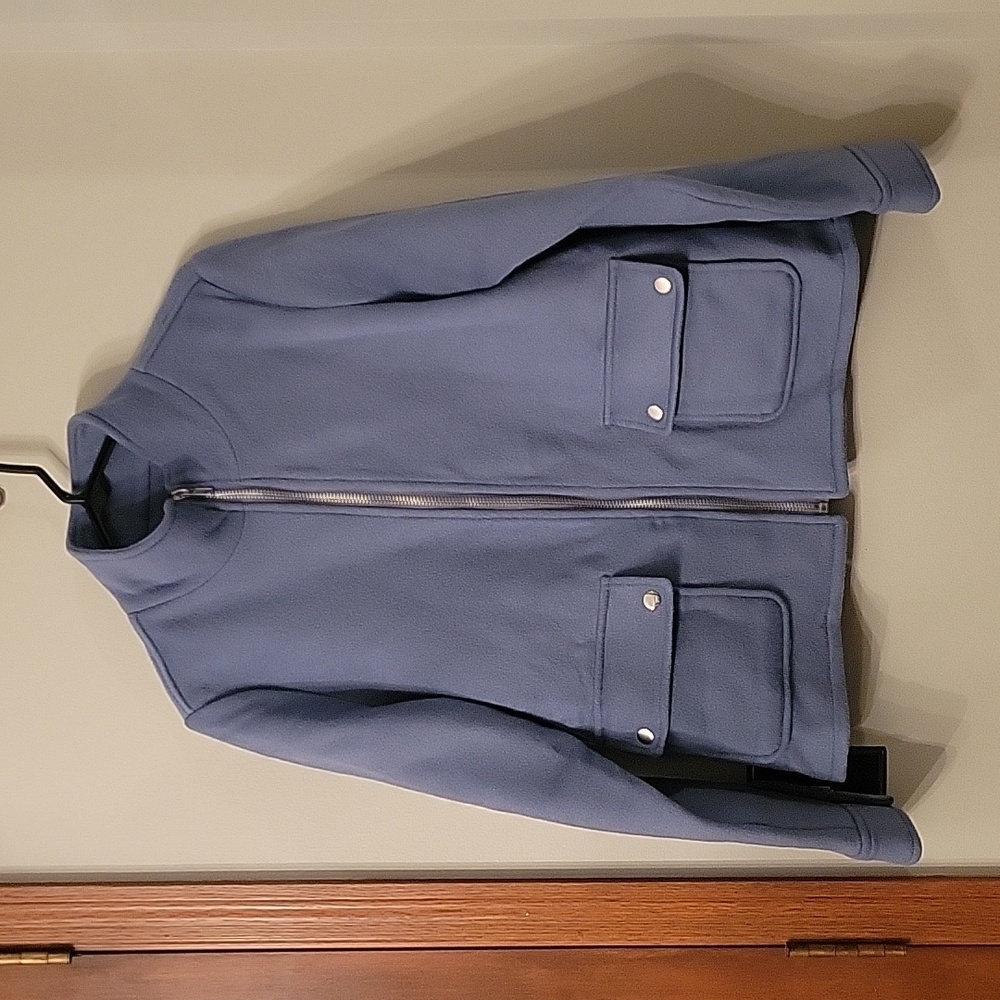 Joie Wool Blend Zippered Coat